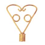 Victorian Latch Round Plate (H-1255)